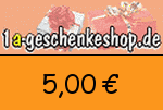 1a_geschenkeshop 5,00€ Gutscheincode