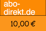 Abo-direkt 10,00 Euro Gutschein