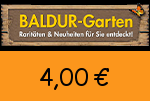 Baldur-Garten 4,00 Euro Gutscheincode