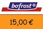 Bofrost 15 Euro Gutscheincode