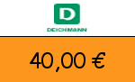 Deichmann 40,00 Euro Gutschein