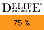 Delife 75 Prozent Gutschein
