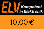 ELV 10,00 Euro Gutschein