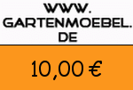 Gartenmoebel 10,00 Euro Gutscheincode