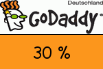 GoDaddy 30% Gutscheincode