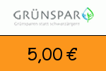 Gruenspar.at 5,00€ Gutschein