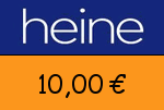 Heine 10,00 Euro Gutschein