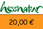Hessnatur 20 € Gutschein