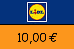 Lidl 10,00 Euro Gutschein