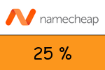 Namecheap 25 Prozent Gutscheincode