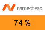 Namecheap 74 Prozent Gutscheincode