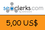 Seoclerks 5,00 US Dollar Gutscheincode