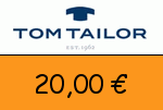 Tom-Tailor 20 € Gutscheincode